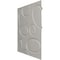 Ekena Millwork 19 5/8in. W x 19 5/8in. H Felix EnduraWall Decorative 3D Wall Panel Covers 2.67 Sq. Ft. WP20X20FEGBW - alternate 3